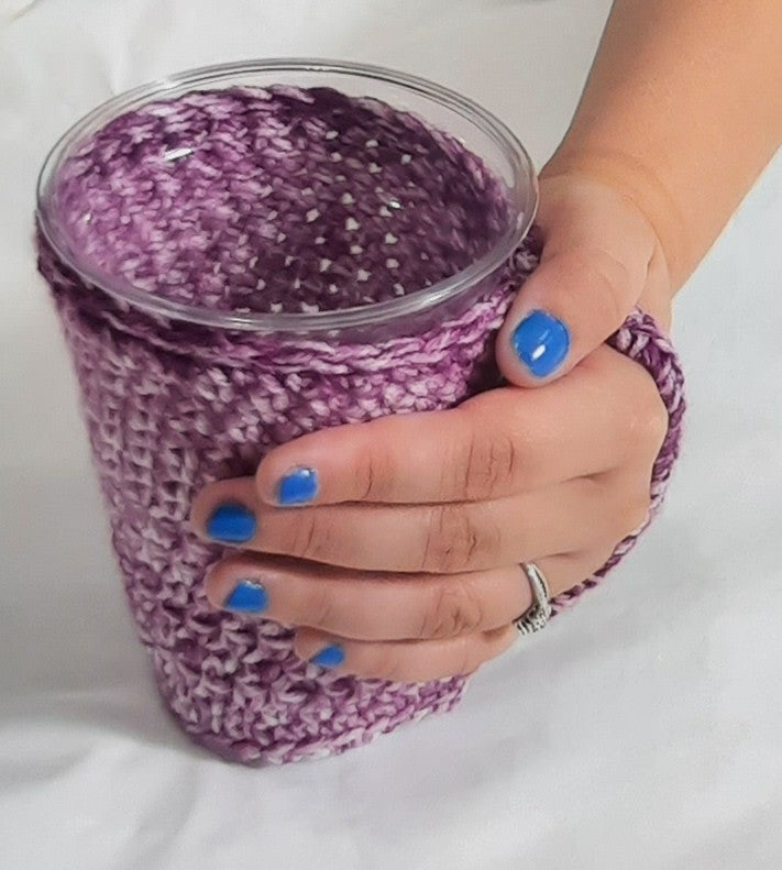 Cup Cozy with slip resistant bottom