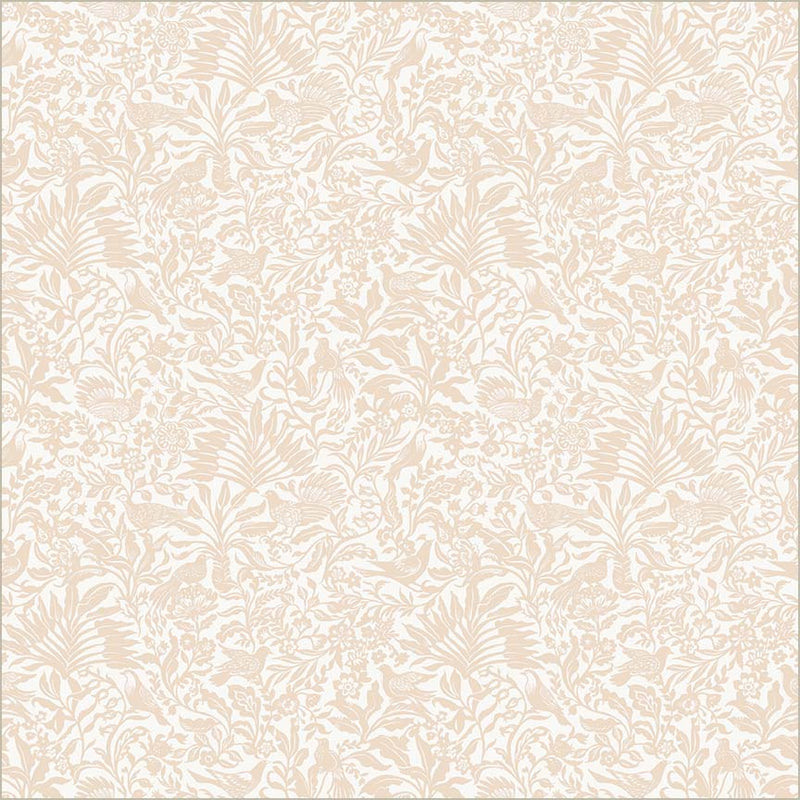 Tapestry Aviary Ivory Cotton 43”/44” Fabric Per Yard