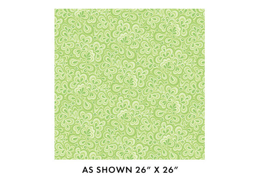 Serenade Stream Green Twilight Serenade Cotton Wideback Fabric per yard