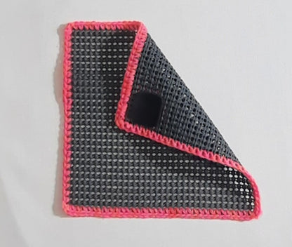 Jar Gripper: Grey/Bright Pink, Orange