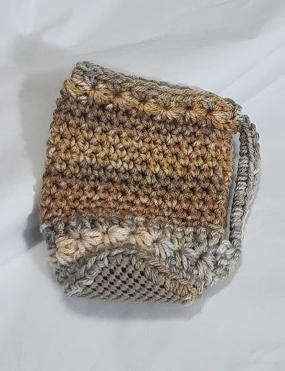 Cup Cozy: Brown and Grey