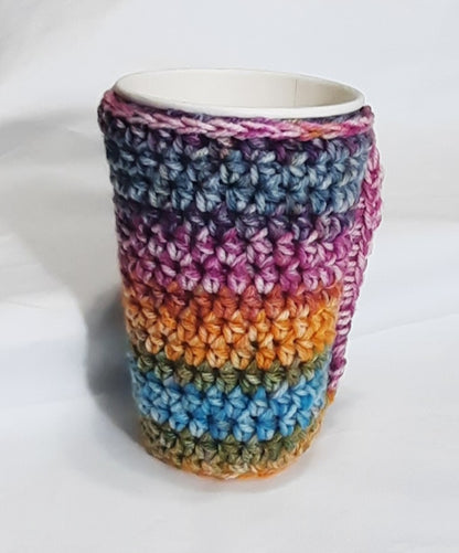 Cup Cozy: Rainbow