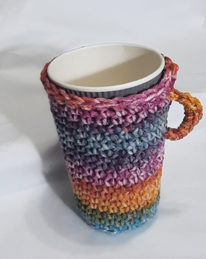 Cup Cozy: Rainbow
