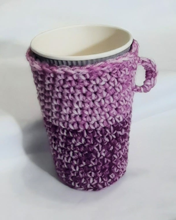 Cup Cozy: Purple