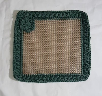 Jar Gripper with Magnet: Green/Brown