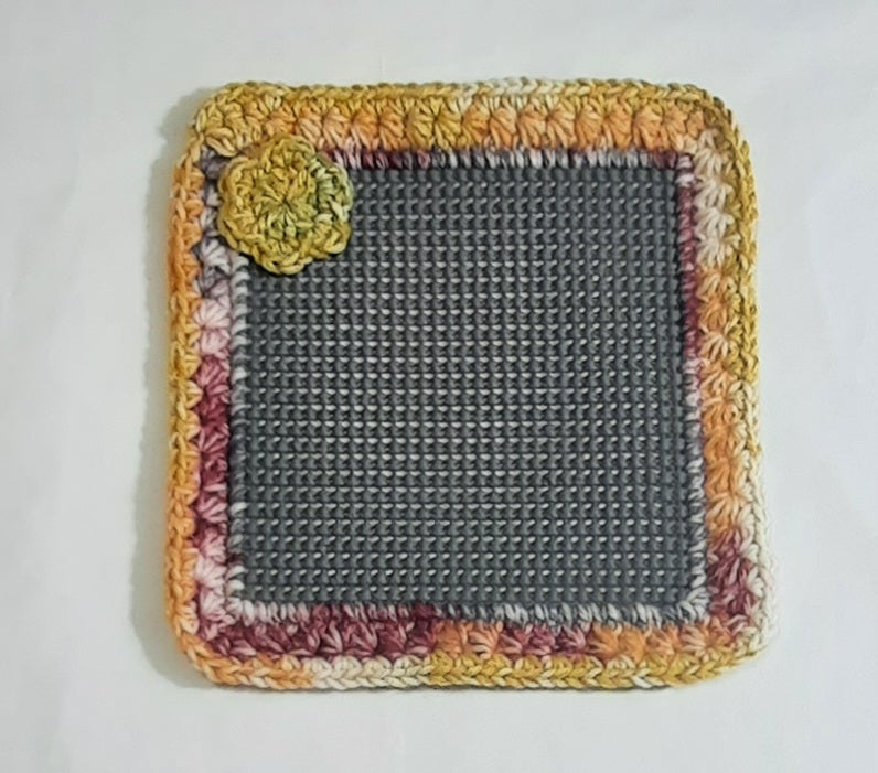 Jar Gripper with Magnet: Burgundy, Yellow and Grey