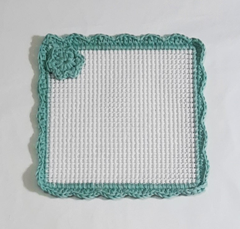 Jar Gripper with Magnet: Mint Green/White