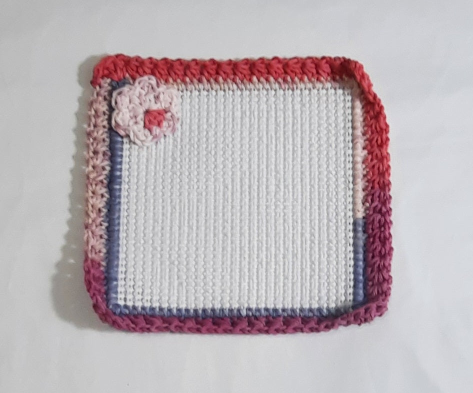 Jar Gripper with Magnet: Pink and Purple/White