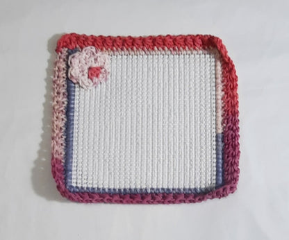 Jar Gripper with Magnet: Pink and Purple/White