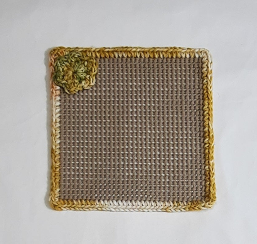 Jar Gripper with Magnet: Yellow and Green/Beige
