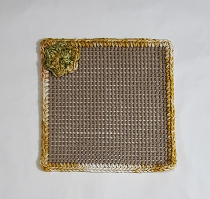 Jar Gripper with Magnet: Yellow and Green/Beige