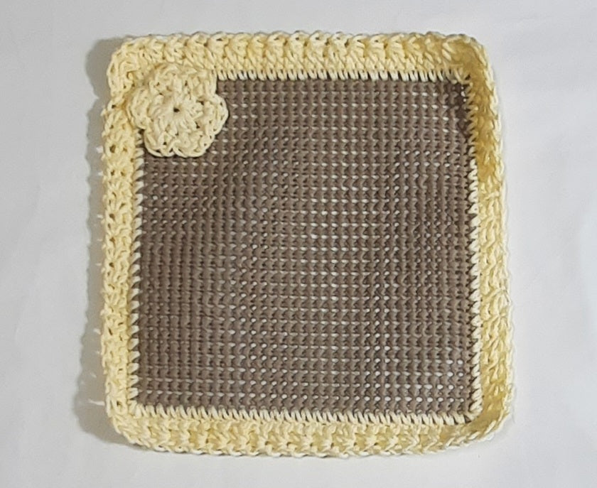 Jar Gripper with Magnet: Yellow/Beige