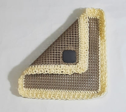 Jar Gripper with Magnet: Yellow/Beige
