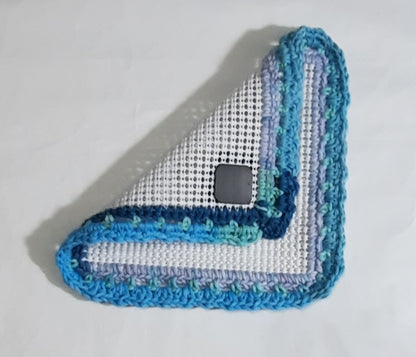 Jar Gripper with Magnet: Blue, Green and Purple/White
