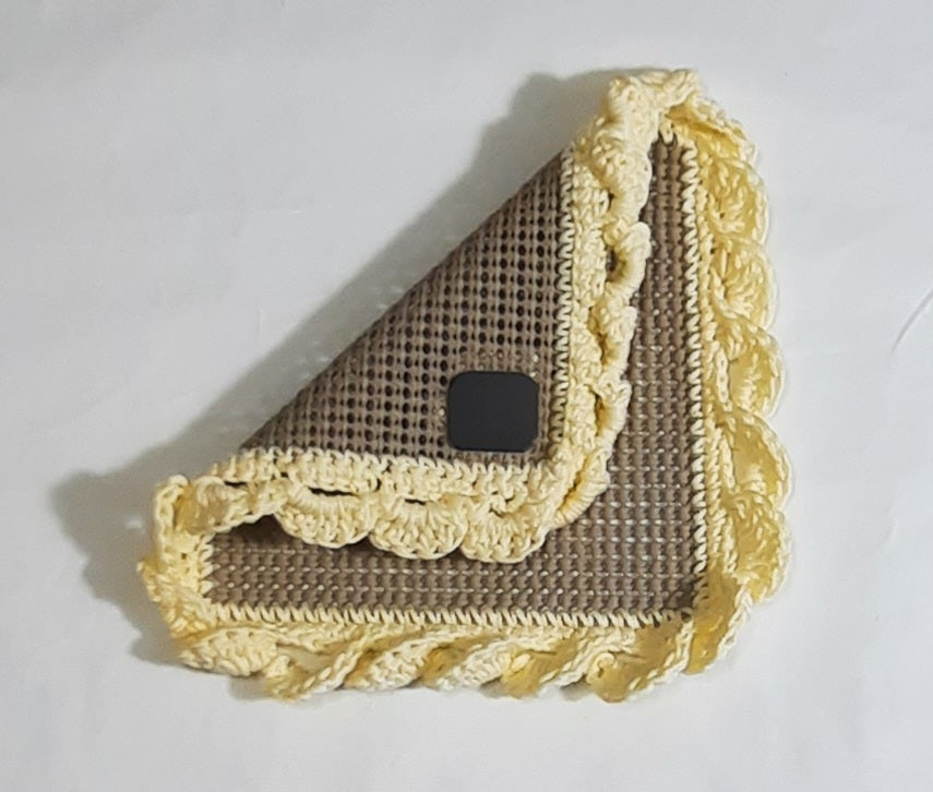 Jar Gripper with Magnet: Yellow/Beige