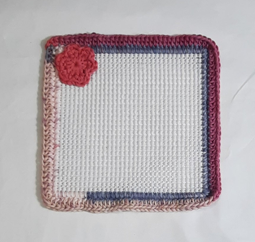 Jar Gripper with Magnet: Pink and Purple/White