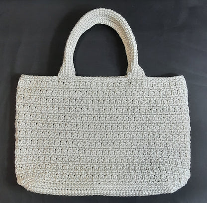 19"x4"x12" Handmade Reusable Shopping Tote Bag