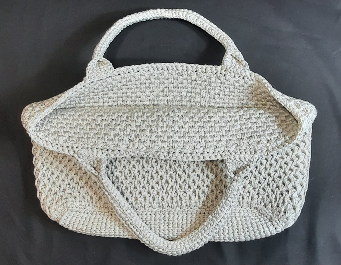 21"x4"x12" Handmade Reusable Shopping Tote Bag