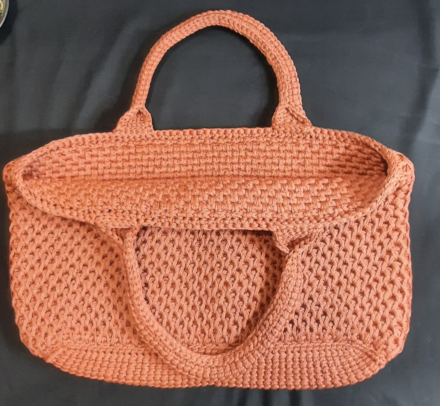 21"x4"12" Handmade Reusable Shopping Tote Bag