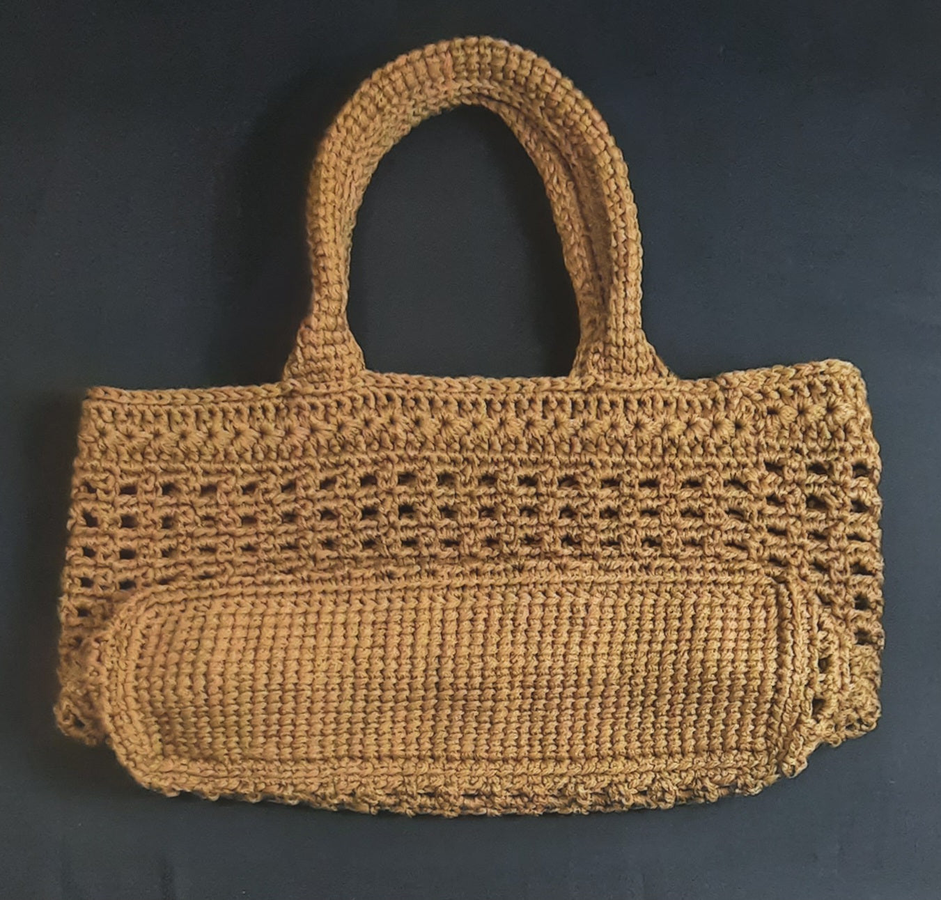 18"x4"x12" Handmade Reusable Shopping Tote Bag
