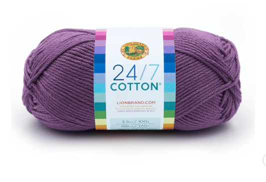 24/7 Cotton: Purple
