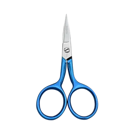 4" Large Ring Left Handed Fine Point Straight Scissors