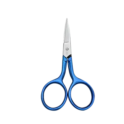 4" Large Ring Left Handed Fine Point Straight Scissors