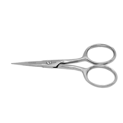 4" Straight Fine Point, Large Ring Scissors