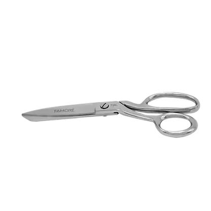 8" True Left-Hand Razor Edge Fabric Shear