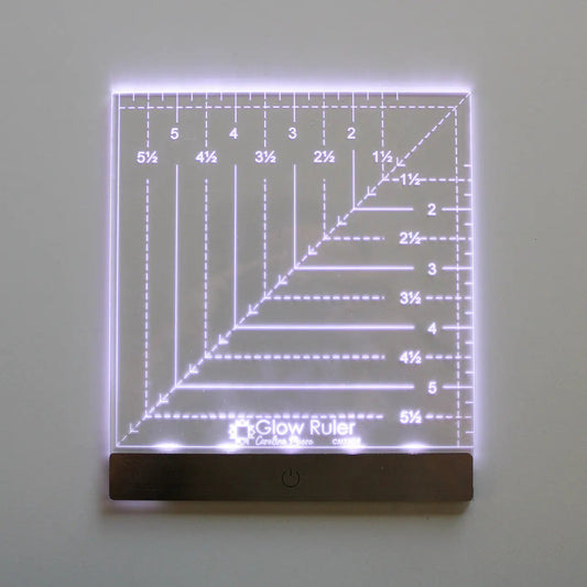 Carolina Moore Glow Ruler 6in Square