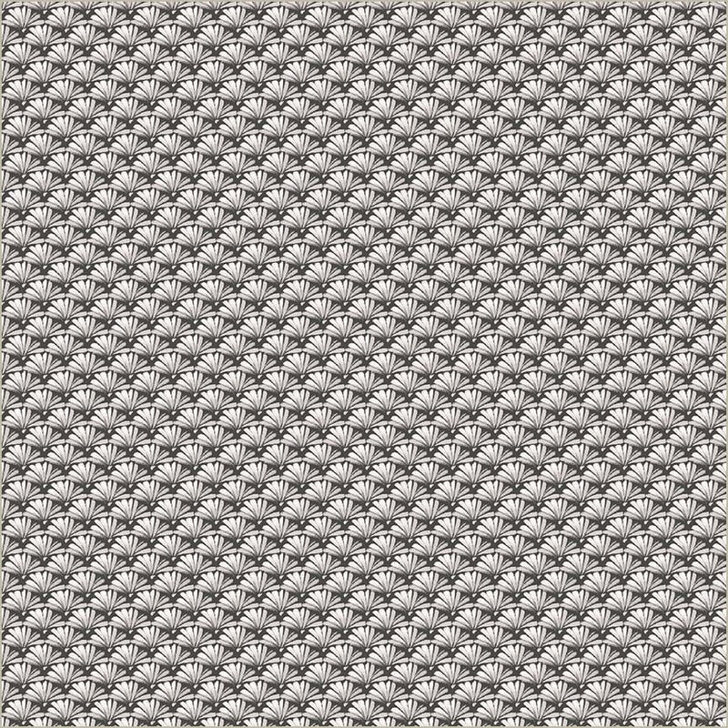 Dark Grey Verona Fanned Cotton 44”/45” Fabric Per Yard