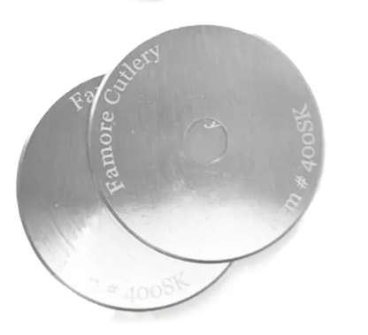 Famoré 45mm Rotary Cutter Replacement Blades - Count 2