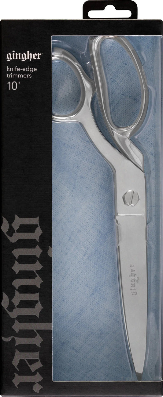 Gingher 10in Knife Edge Bent Scissor