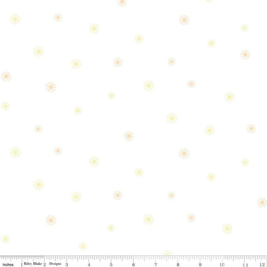 Hush Hush 5 Sunny Days Cotton 43"/44" Fabric Per Yard