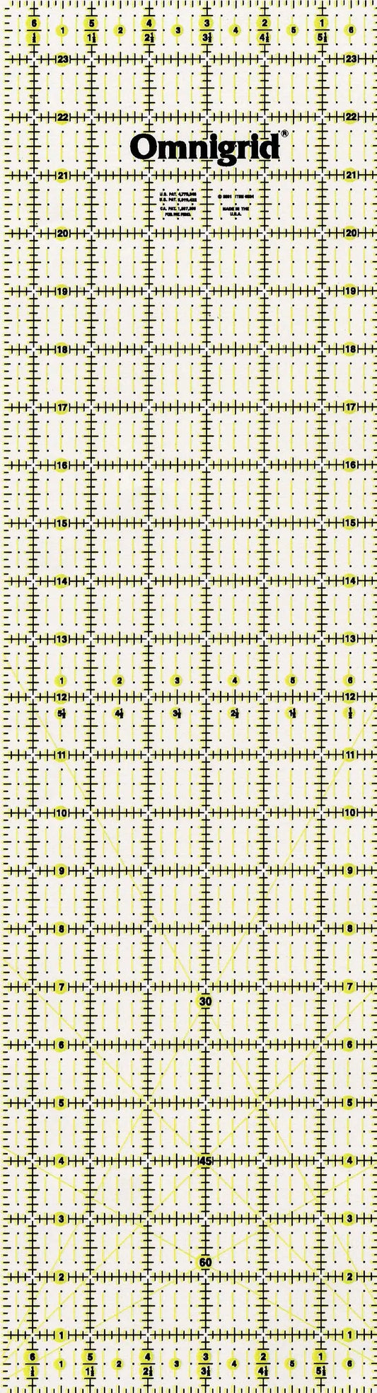 Omnigrid Ruler 6 1/2in x 24in