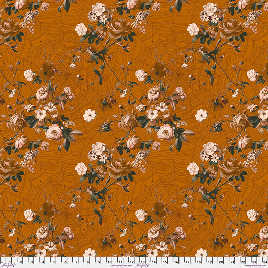 Enrapture by Giucy Giuce Vining - Spice Cotton 44"/45" Fabric Per Yard