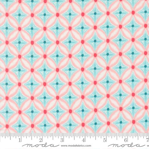 Reef Medallion Starfish Cotton 44"/45" Fabric Per Yard