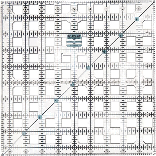 Ruler 9-1/2in x 9-1/2in