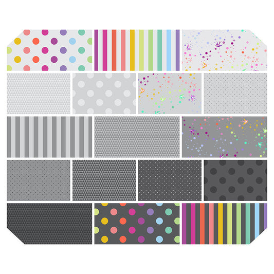 2025 Tula Pink True Colors - Design Roll Gray