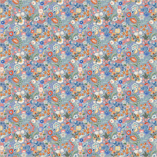 Tapestry Delicate Florentine Cotton 43”/44” Fabric Per Yard