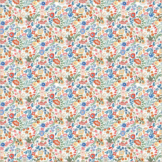 Tapestry Delicate Mist Cotton 43”/44” Fabric Per Yard