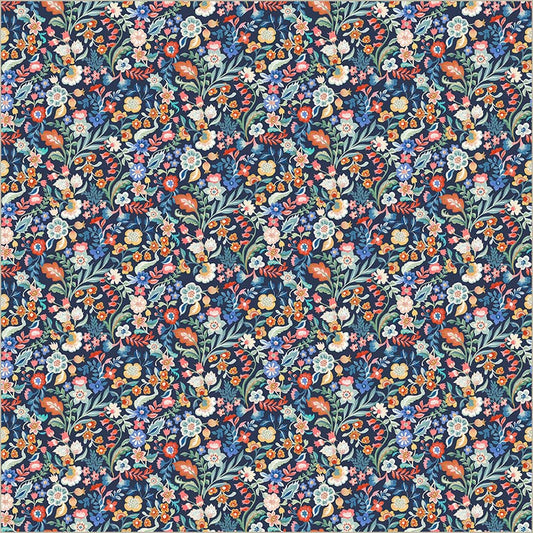 Tapestry Delicate Prussian Cotton 43”/44” Fabric Per Yard