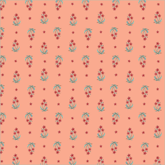 Tapestry Posy Petal Cotton 43”/44” Fabric Per Yard