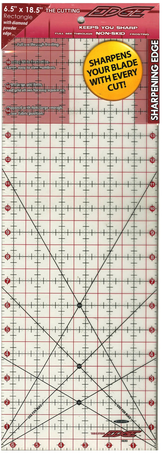 The Cutting Edge Sharpening Edge Ruler 6-1/2in x 18-1/2in