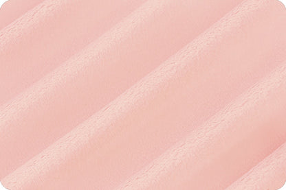 Baby Pink Cuddle 3 58/60" Solid Minky Fabric Per Yard