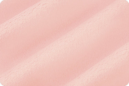 Baby Pink Cuddle 3 58/60" Solid Minky Fabric Per Yard