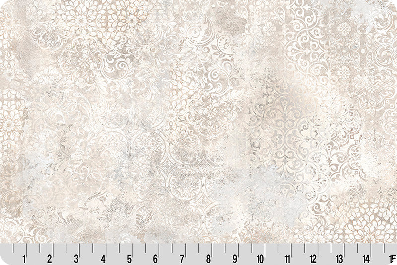 Barely Basics Stone Wash Quilting Cuddle Natural Fabric Per Yard