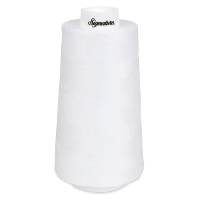 001 White Signature Cotton Thread